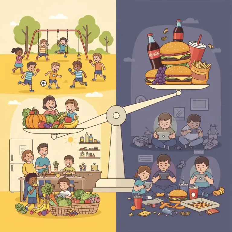 Pela primeira vez obesidade supera a desnutrição globalmente entre crianças e adolescentes em idade escolar_webp